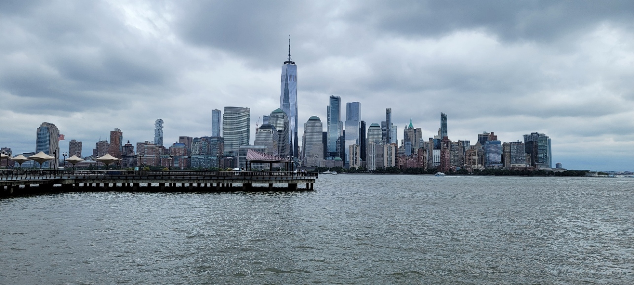 New York City skyline from Jersey City