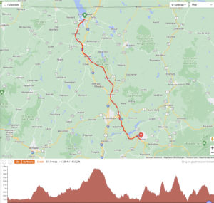 20220917 Day 10 Route Map