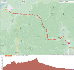 Day 11 Route Map